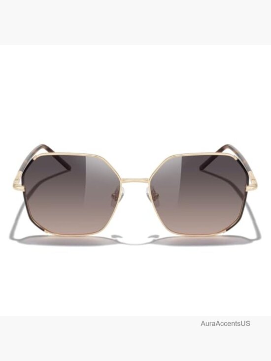 Oversized Square Metal Frame Polarized Sunglasses UV Protection main image 7